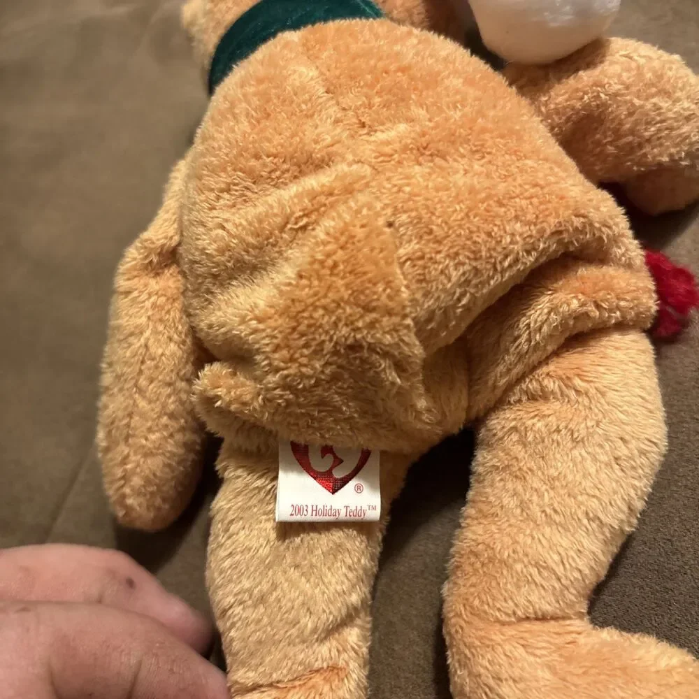 Ty Beanie Baby Holiday Teddy 2003 – 8.5” – NEW MWMTs – Retired